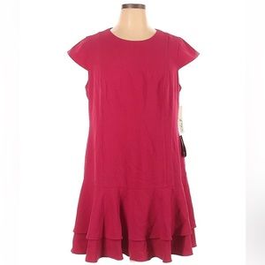 Eliza J brand new with tags dress. Deep Pink.